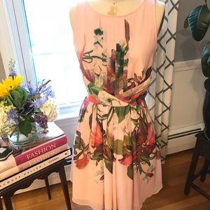 Ted Baker floral cocktail dress